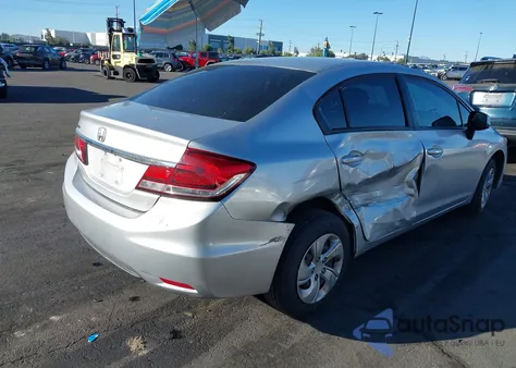 2013 Honda Civic Lx z USA, uszkodzony, nr VIN 19XFB2F54DE216191